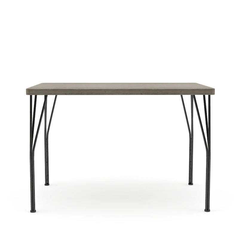 DH BASIC Small Space 4-Person Dining Set by Denhour