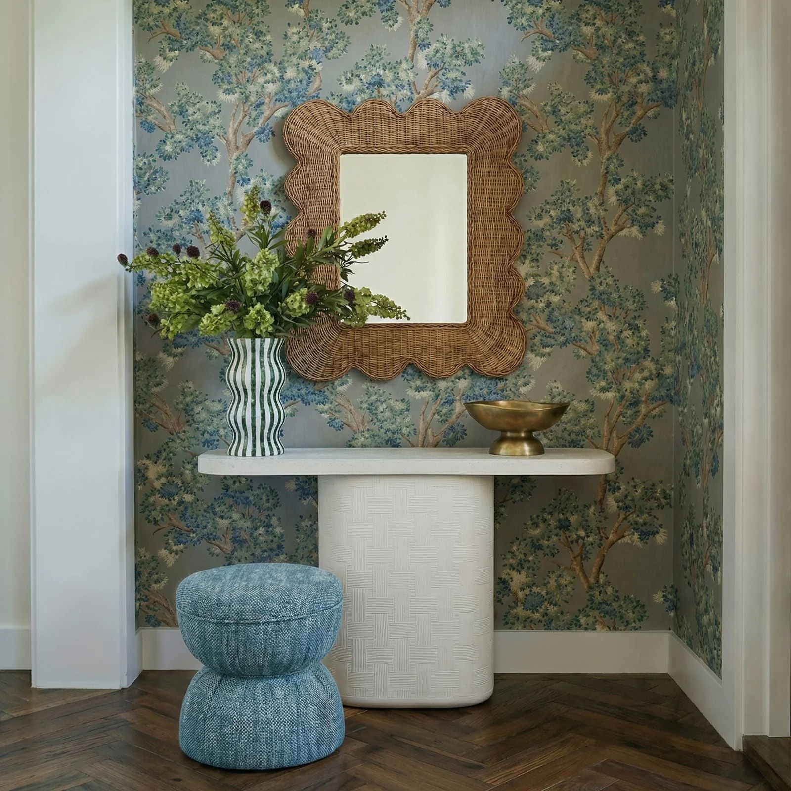 55 Indoor/Outdoor Concrete Console Table