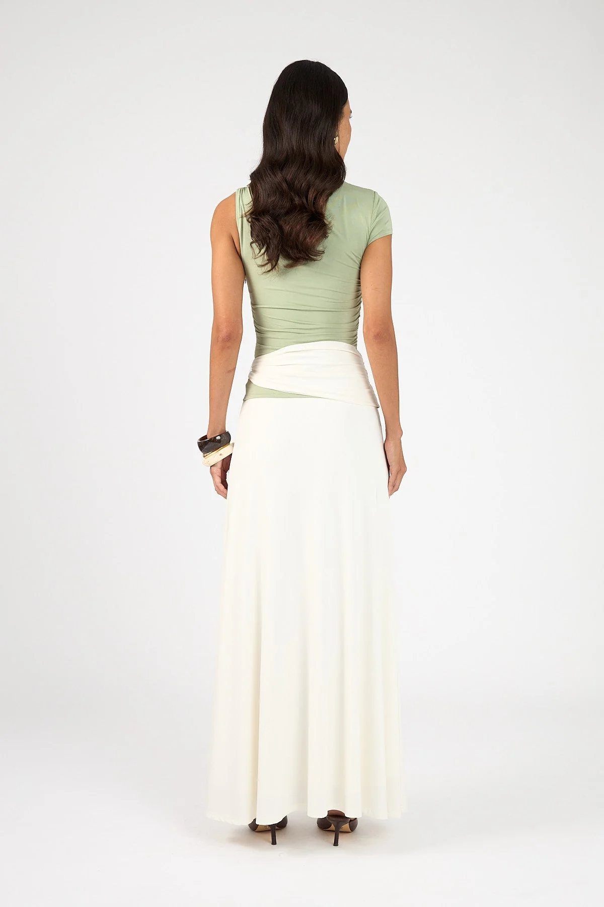 Maxi Skirt Off White