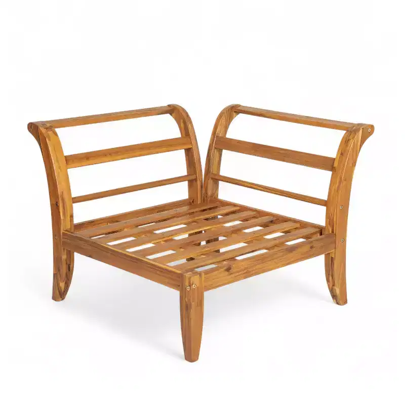 Whisen 6-Piece Patio Set with Daybed, Tea Table & Ottoman