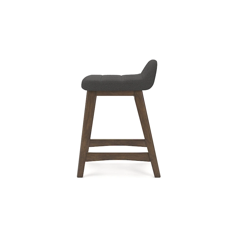 Signature Design by Ashley Lyncott Upholstered Counter Height Bar Stool (Set of 2) - 19W x 20D x 29H