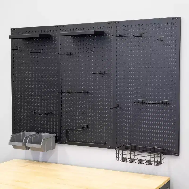 StoreYourBoard 51 x 32 Pristine Pegboard | 20 Attachments