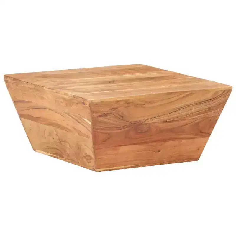 vidaXL Coffee Table V-shape Side End Table Living Room Sofa Table Solid Wood