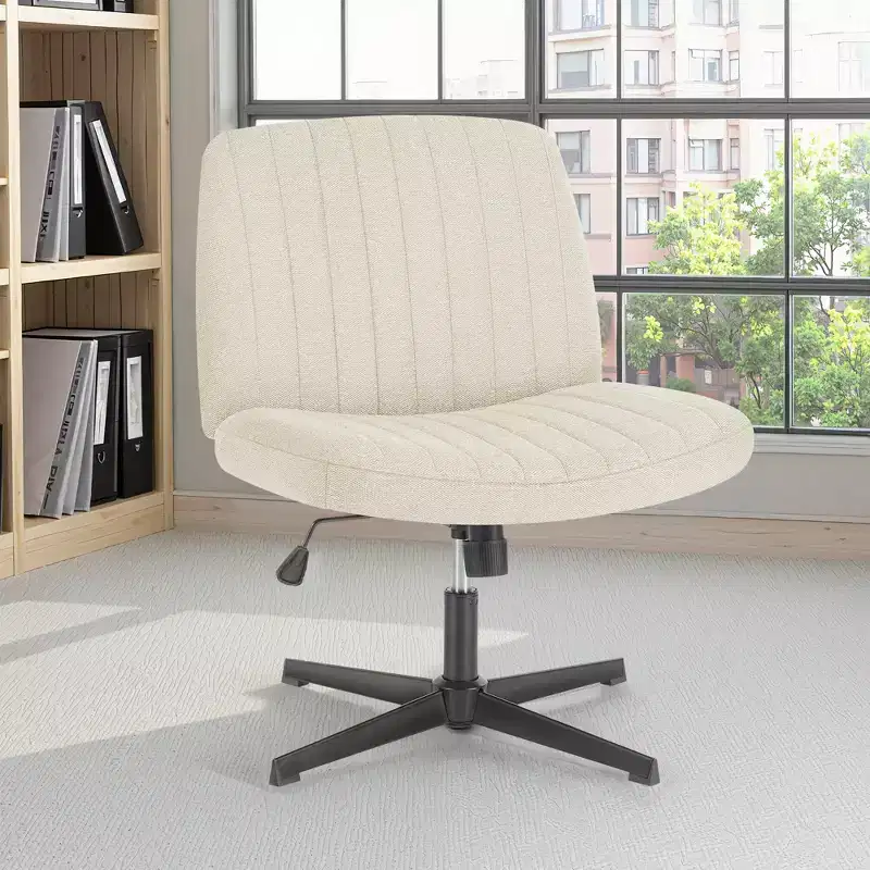 MAYEERTY Ergonomic Wide Seat Chair High Density Sponge Sofa-Like Cushion