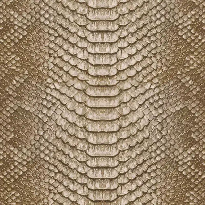 6ft Double Sided Snake Print Canvas Room Divider Tan No Assembly 3 Panels