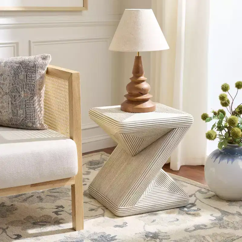 Matvey Accent Table - ACC6701 - White Washed - Safavieh