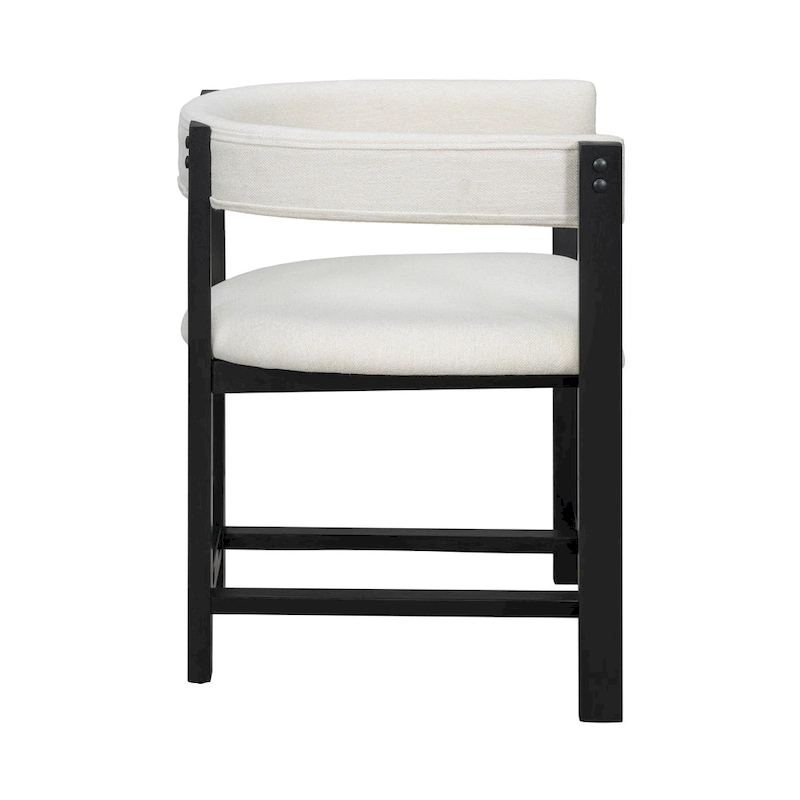 Christopher Knight Home - Bennett Elegant Barrel-Back Dining Armchair Set of 2
