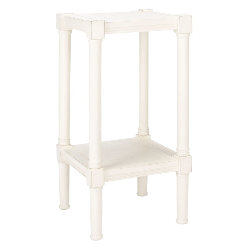 SAFAVIEH Nermira Square Accent Table - 13.8 W x 13.8 L x 28.3 H - 14Wx14Dx28H