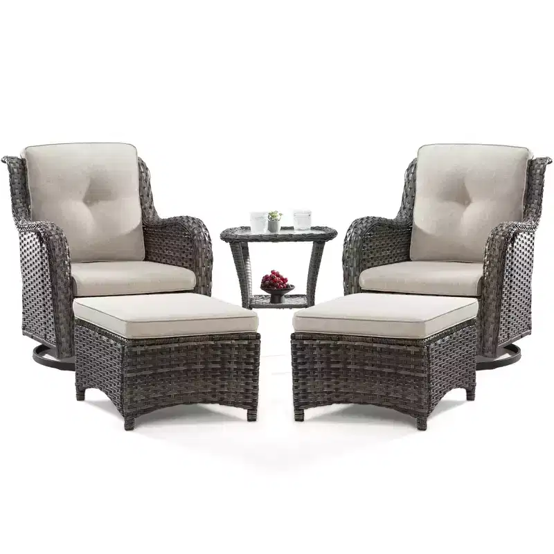 UPTIOT 5-Piece Seating Group with Cushions