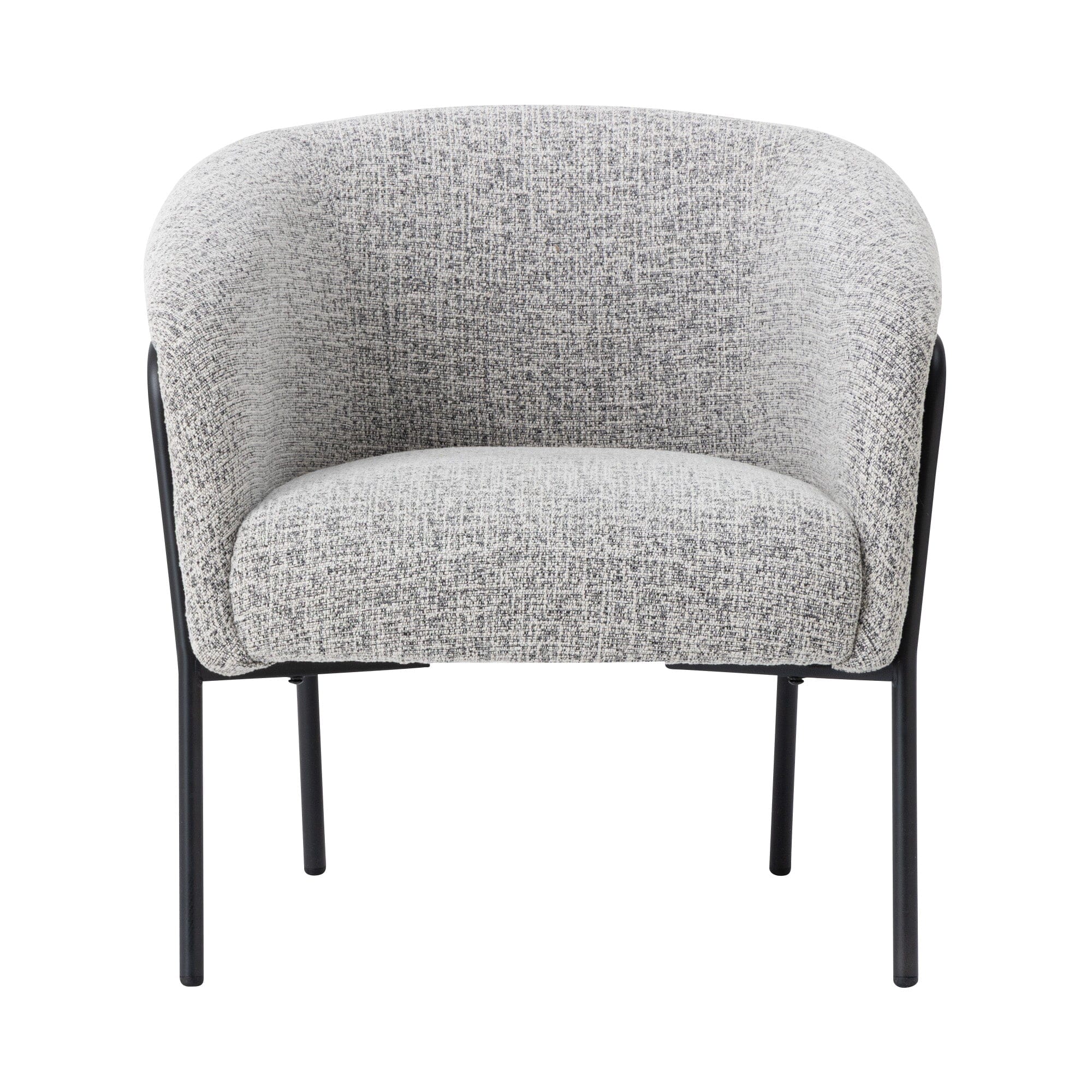 Black Upholstered Sofa
