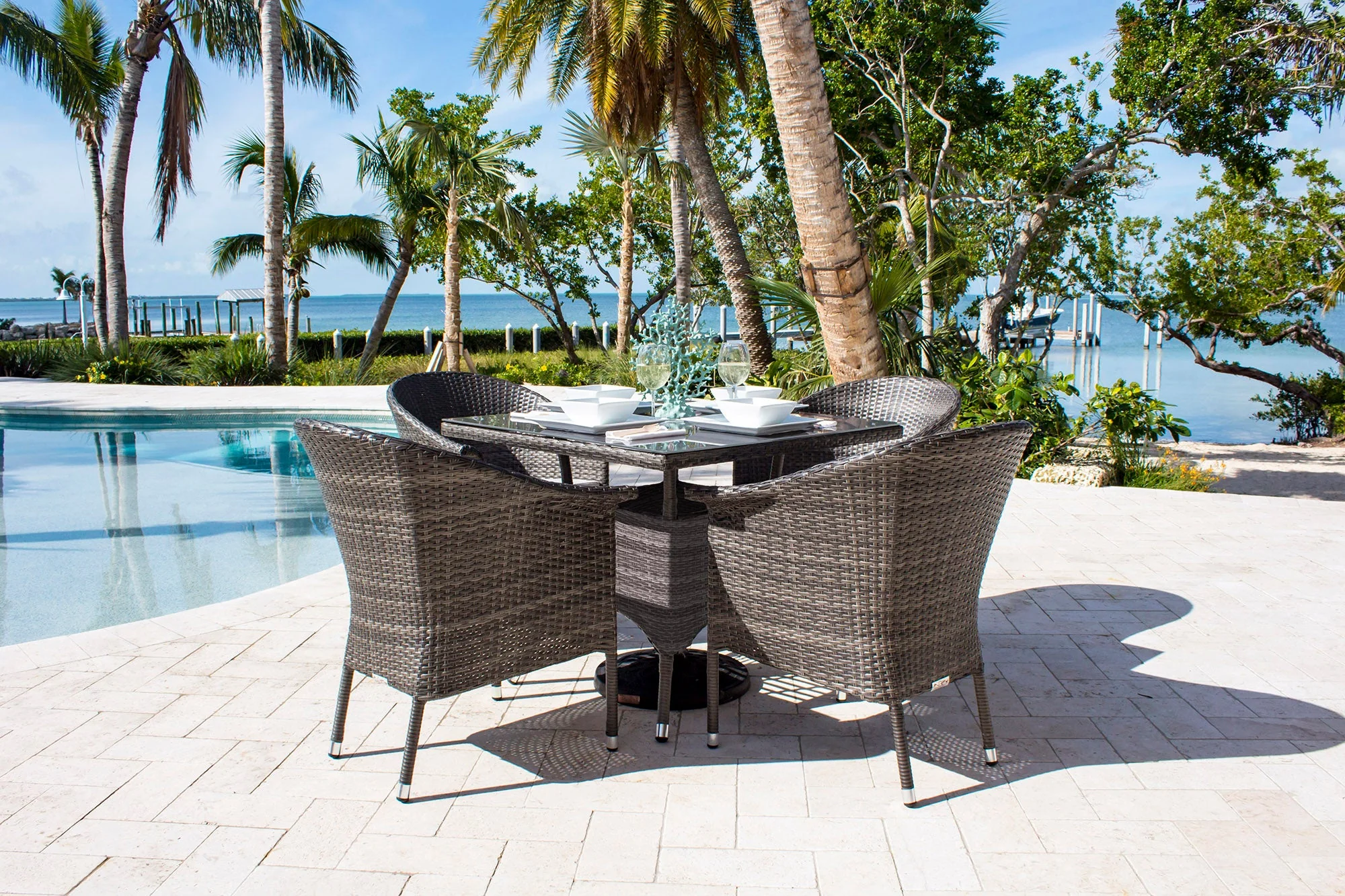 Outdoor Woven Armchair