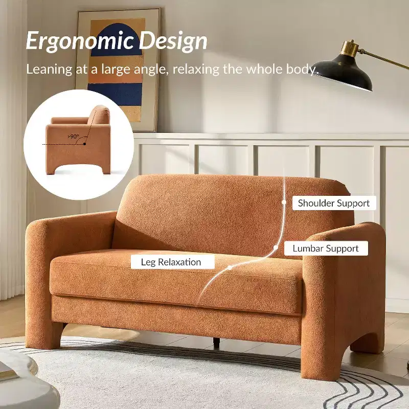 Felisa Modern Loveseats Sofa|ART OF LIVING DESIGNS