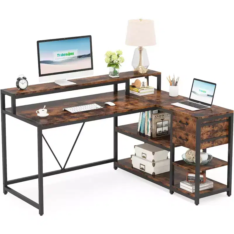 L Corner Computer Desk