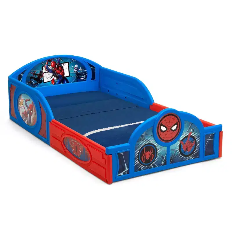Spider-Man Sleep and Play Toddler Bed