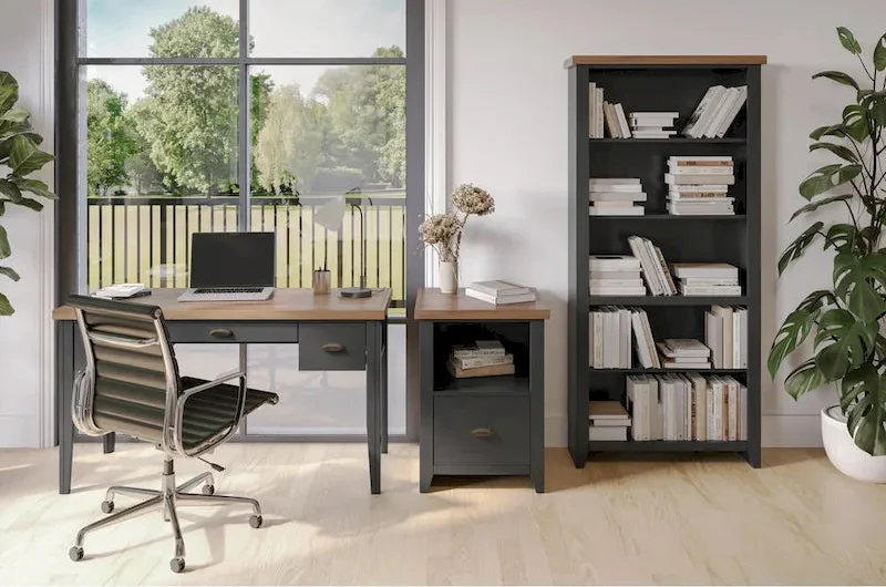 Modern Farmhouse 22 inch 1-drawer file, No Assembly Required, Two-Tone Finish