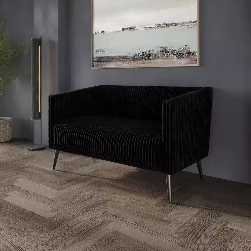 ChaletPosh Velvet Love Seat