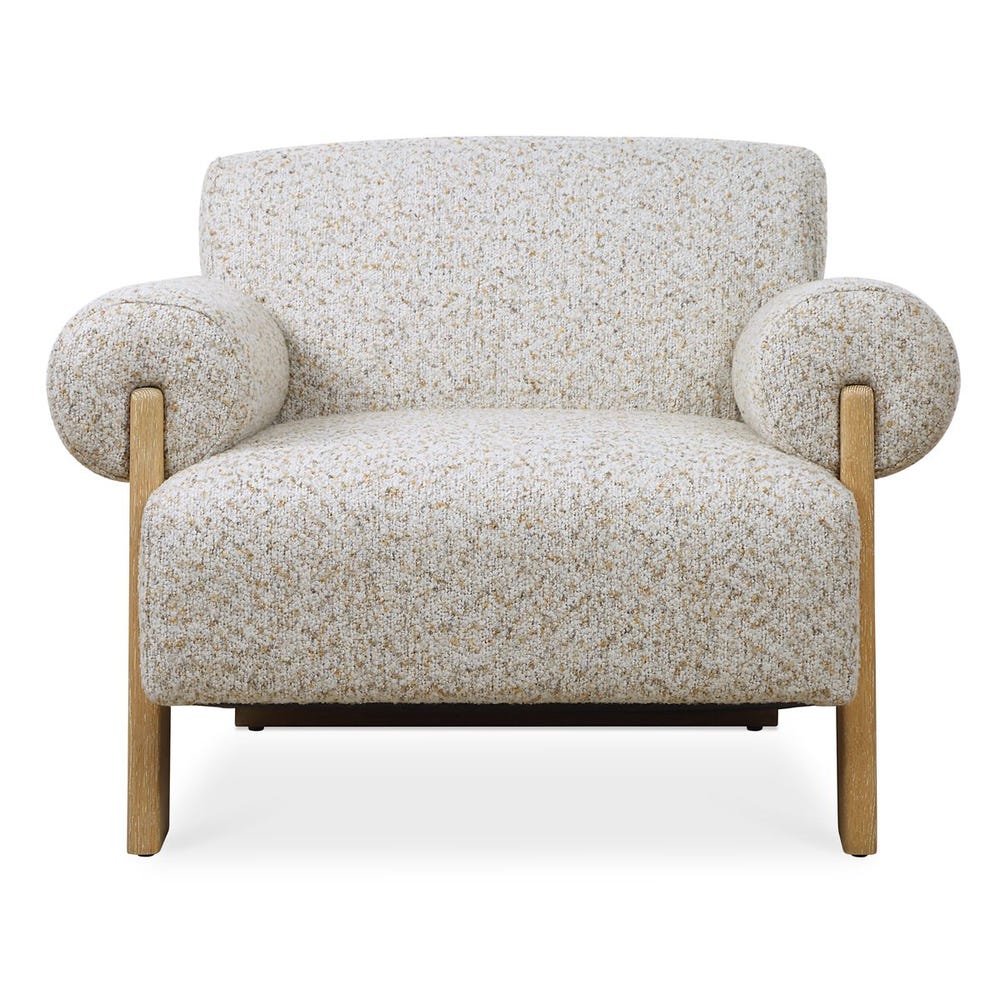 Braided Straw Round Storage Ottoman Removable Lid Beige