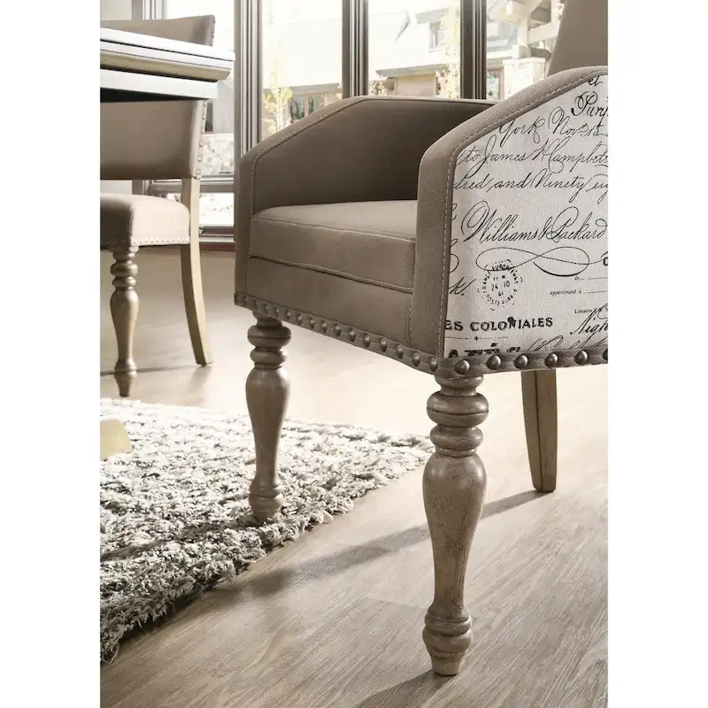 Roundhill Furniture Birmingham 9-pc. Removable-leaf Dining Table and Armchairs Set