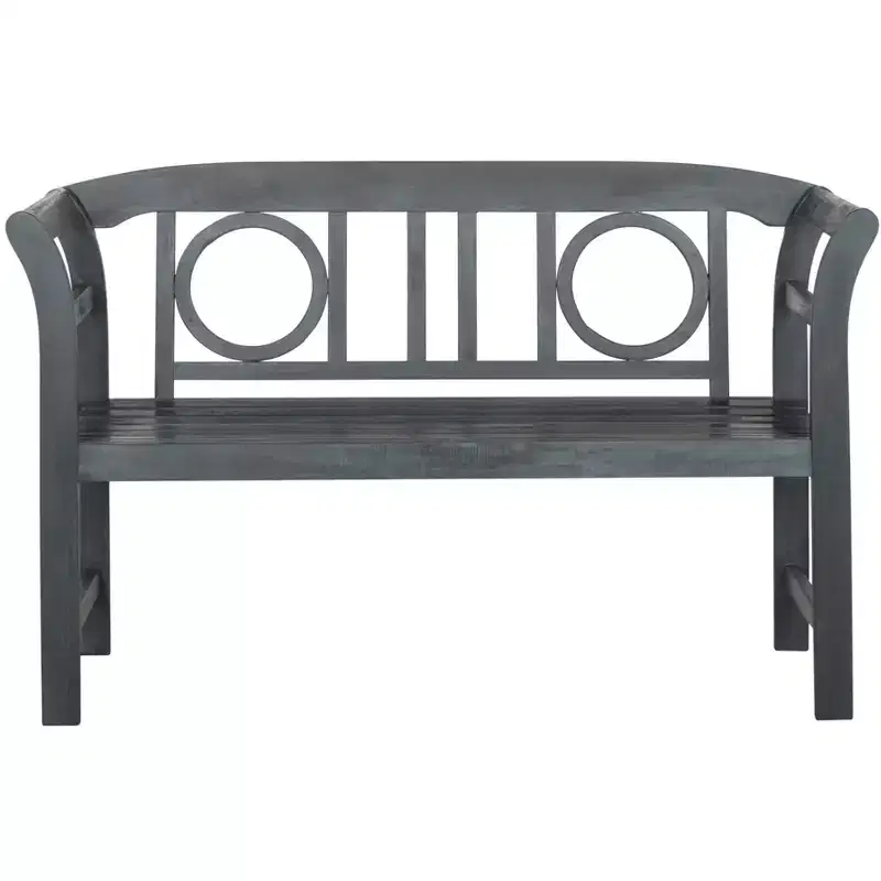Moorpark 2 Seat Bench - Outdoor - PAT6743 - Safavieh