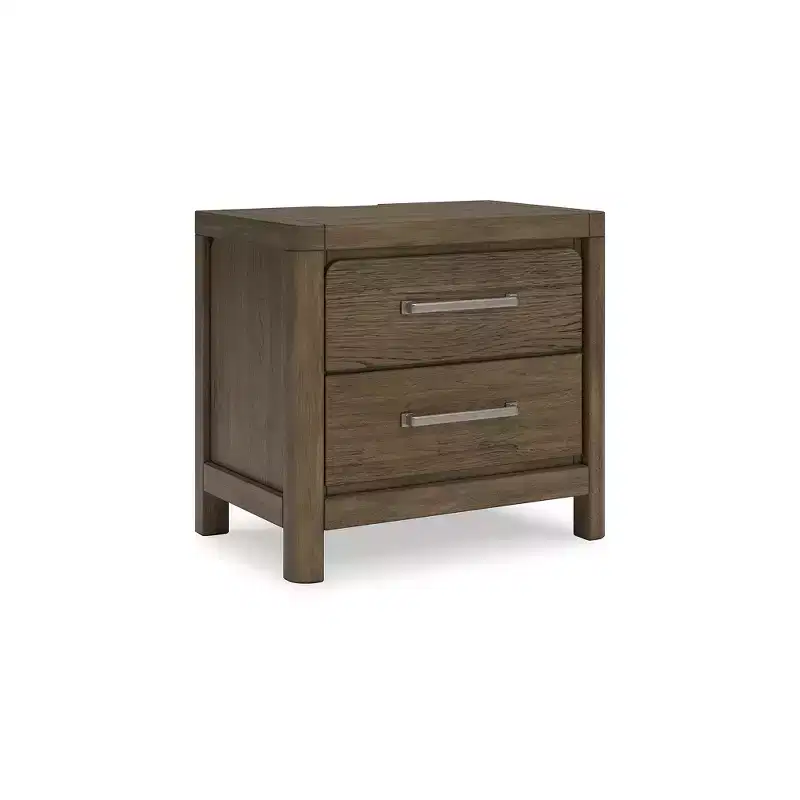 Signature Design by Ashley Cabalynn 2 Drawer Nightstand, Light Brown