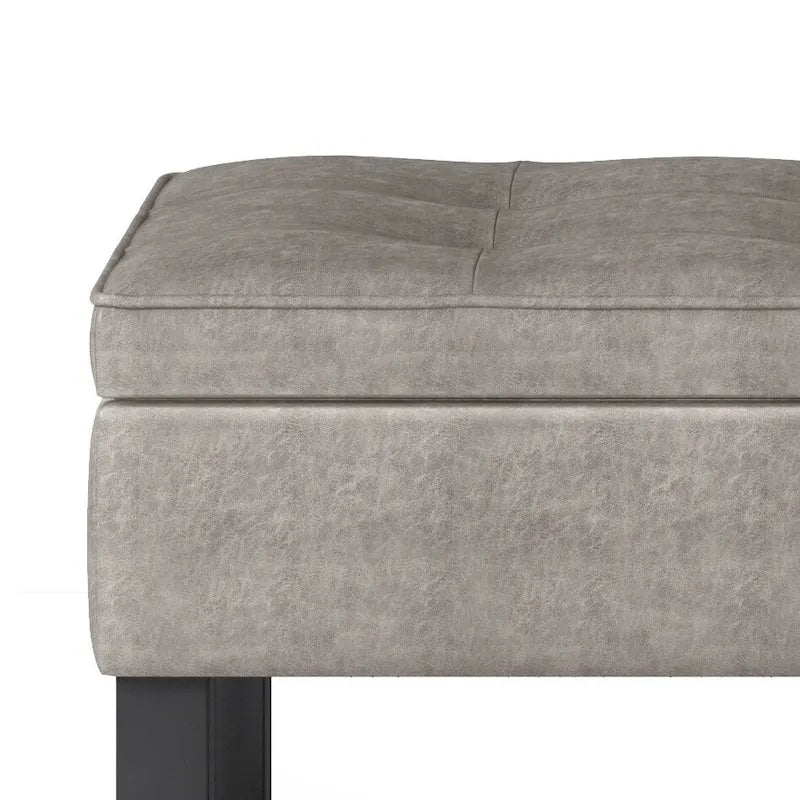 44 inch Wide Transitional Rectangle Ottoman Bench