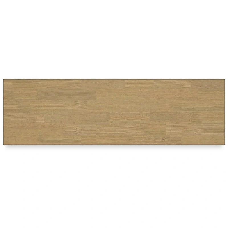 10-Drawer Two-Tone Dresser with Oak Veneer Top