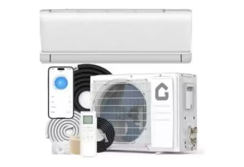 Acekool 9,000 BTU Mini Split Air Conditioner and Heater, 20 SEER2 Ductless AC Heat Pump, WiFi Control, Cools Rooms up to 450 Sq Ft