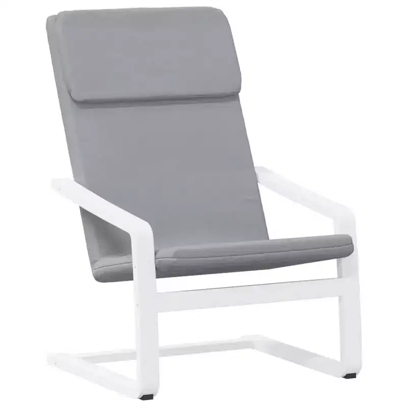 Accent Armchair Relaxing Seating Chair - Light Gray