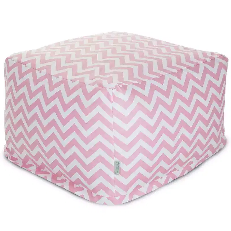 Ottoman Pouf Chevron