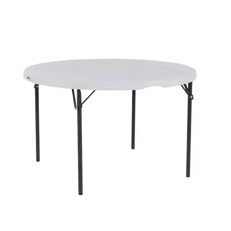 Lifetime 48 Round Nesting Table, White (81111)