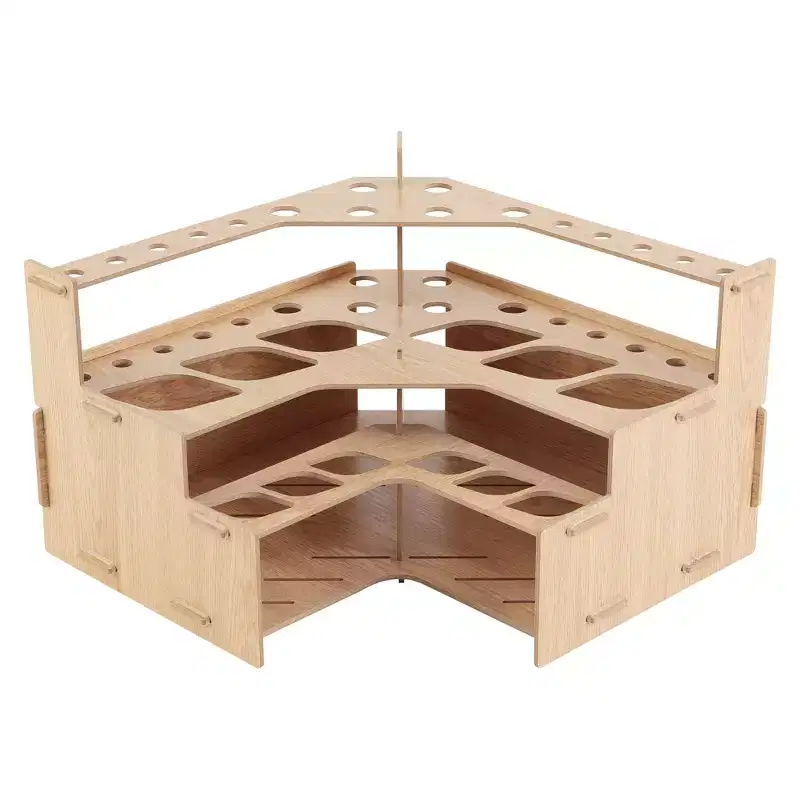 Artist Studio Storage Rack, Paint & Brush Racks