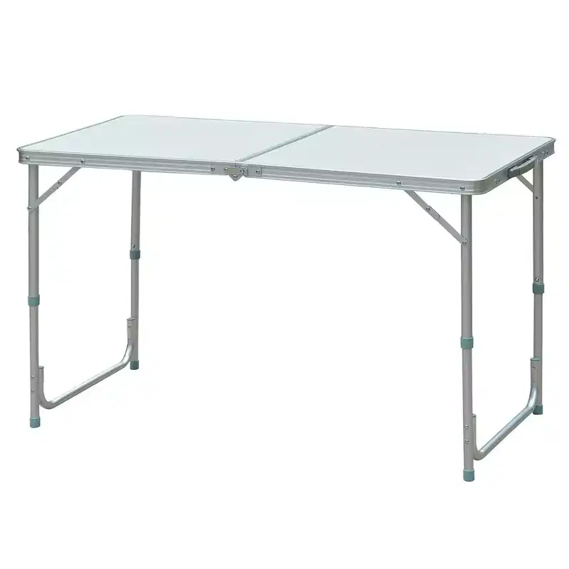 47 Aluminum Lightweight Portable Folding Easy Clean Camping Table with Carrying Handle