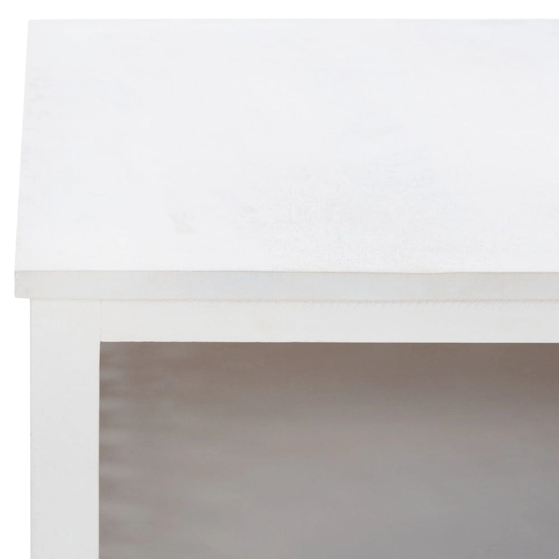 SAFAVIEH Bernardina Square Single Shelf Coffee Table - 34 L x 34 D x 16 H - 34Wx34Dx16H