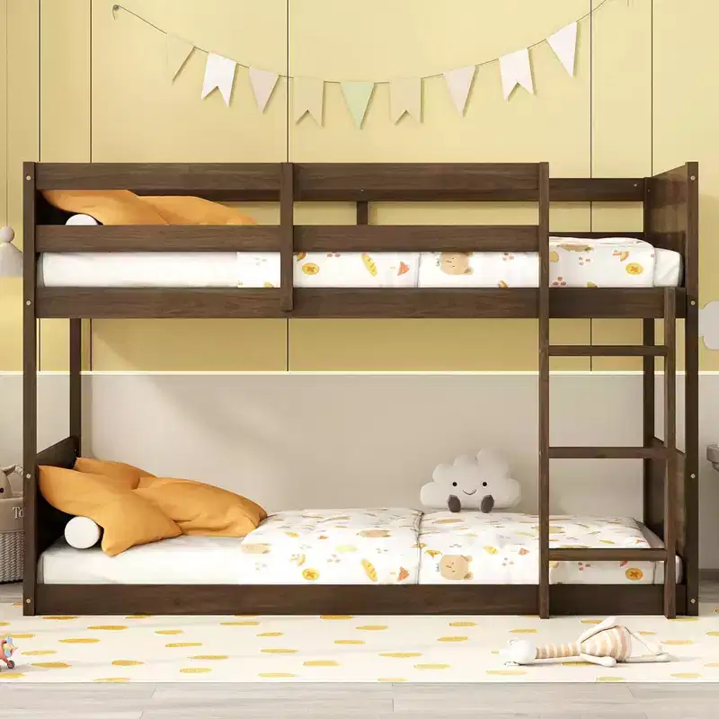 King Bunk Bed Safety Rail Noise-Free Design Heavy-Duty Metal