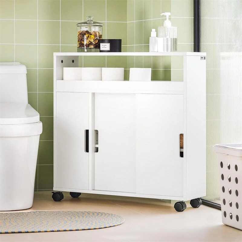 New Version Bathroom Toilet Paper Roll Holder - 7.87D x 27.56W x 27.95H