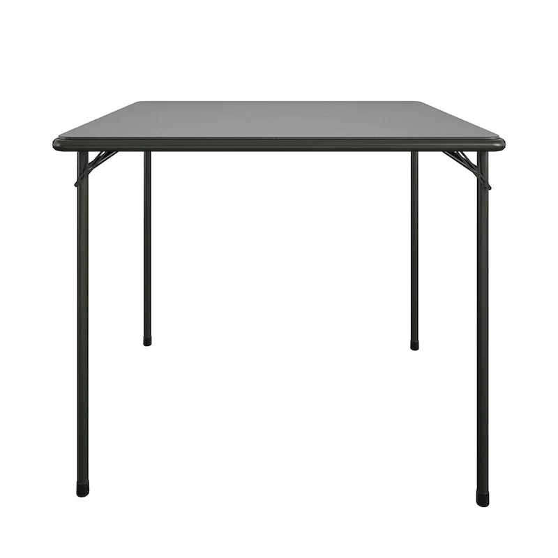 COSCO 5-Piece Folding Vinyl Table and Fabric Chair Set - 5 piece