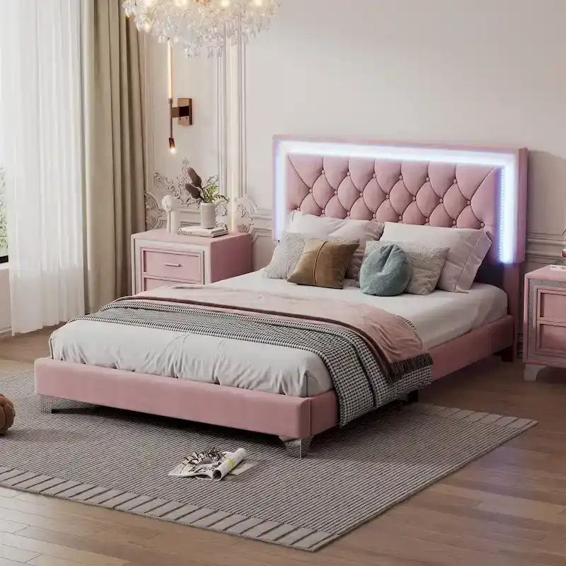 Twin Size Wood Daybed with Shelves and Drawers