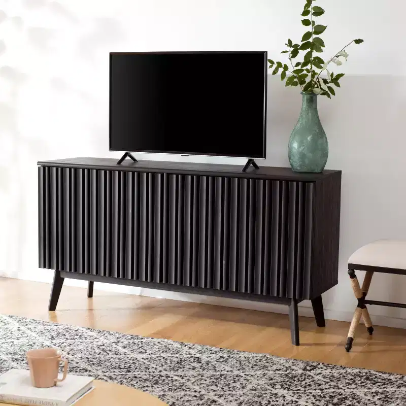 Helena 4 Door 4 Shelf Media Stand - MED9621 - Safavieh