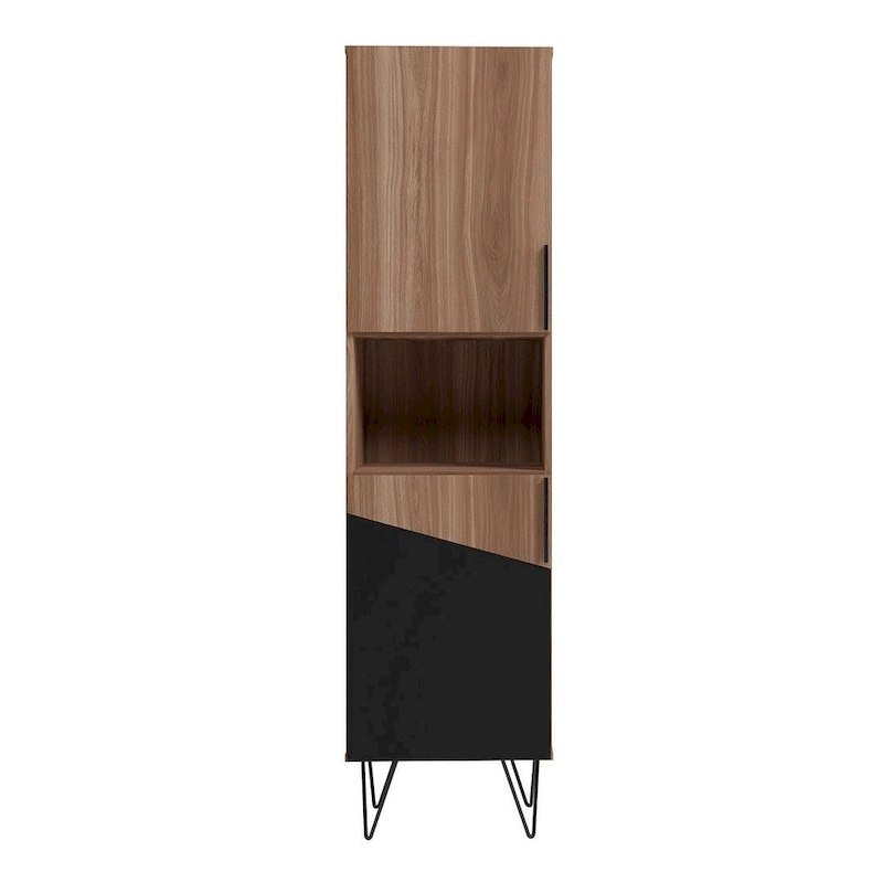 Beekman 17.51 Narrow Bookcase Cabinet with 5 Shelves