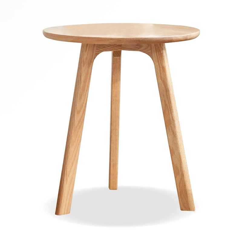 Small Round End Table Side Table