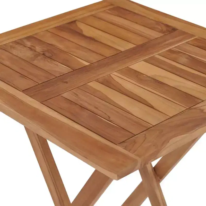 vidaXL Garden Table Teak Teak Hardwood