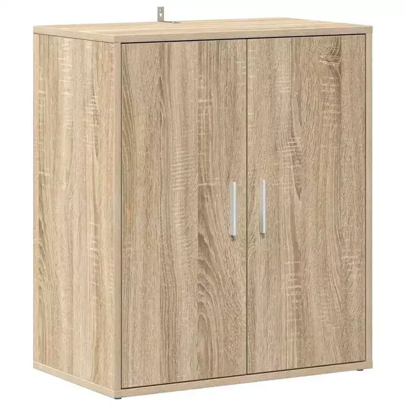Shoe Cabinet, Beige, 2-Door, Holds 5 Pairs