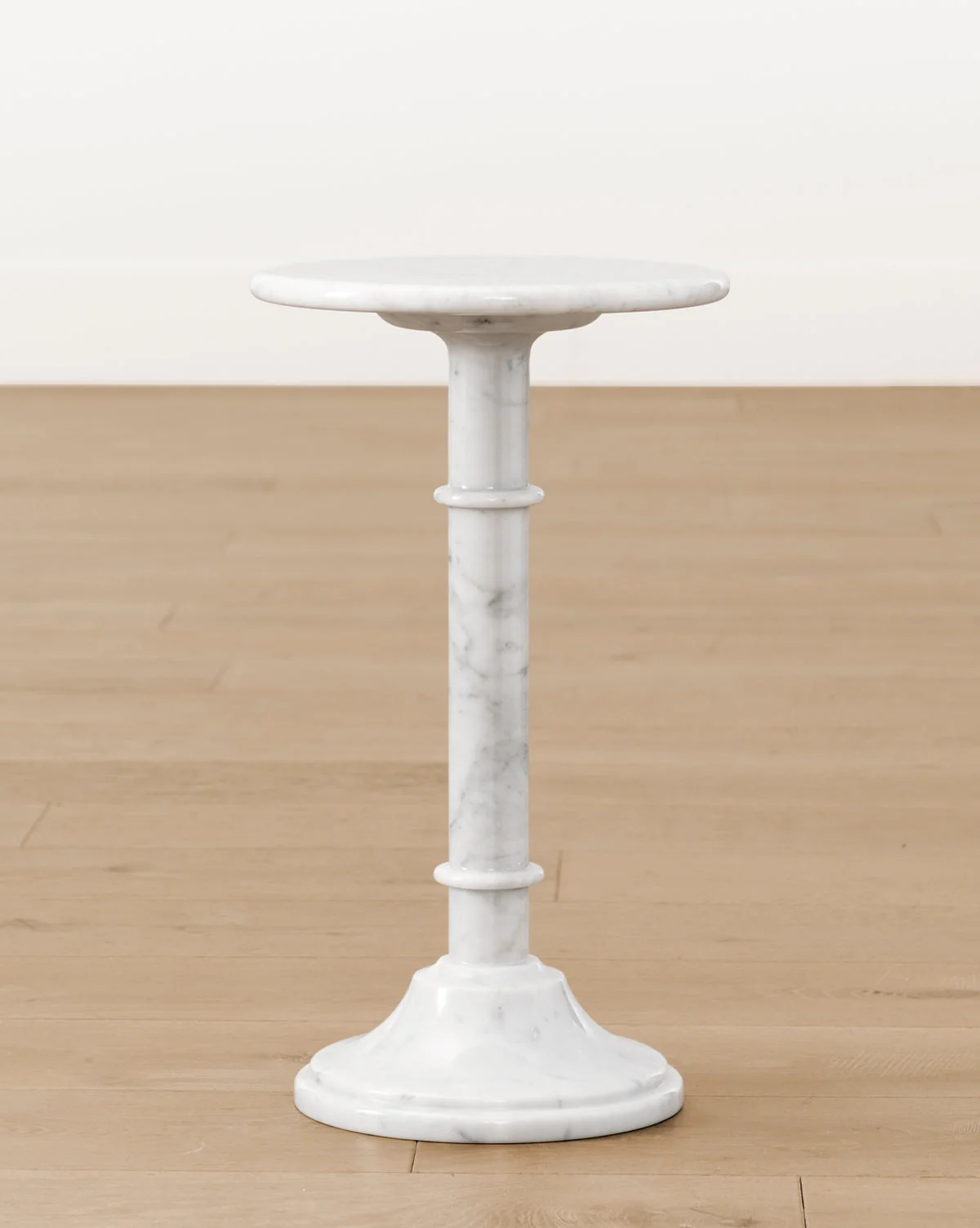Classic Wood Side Table with Refined Design for Living Room