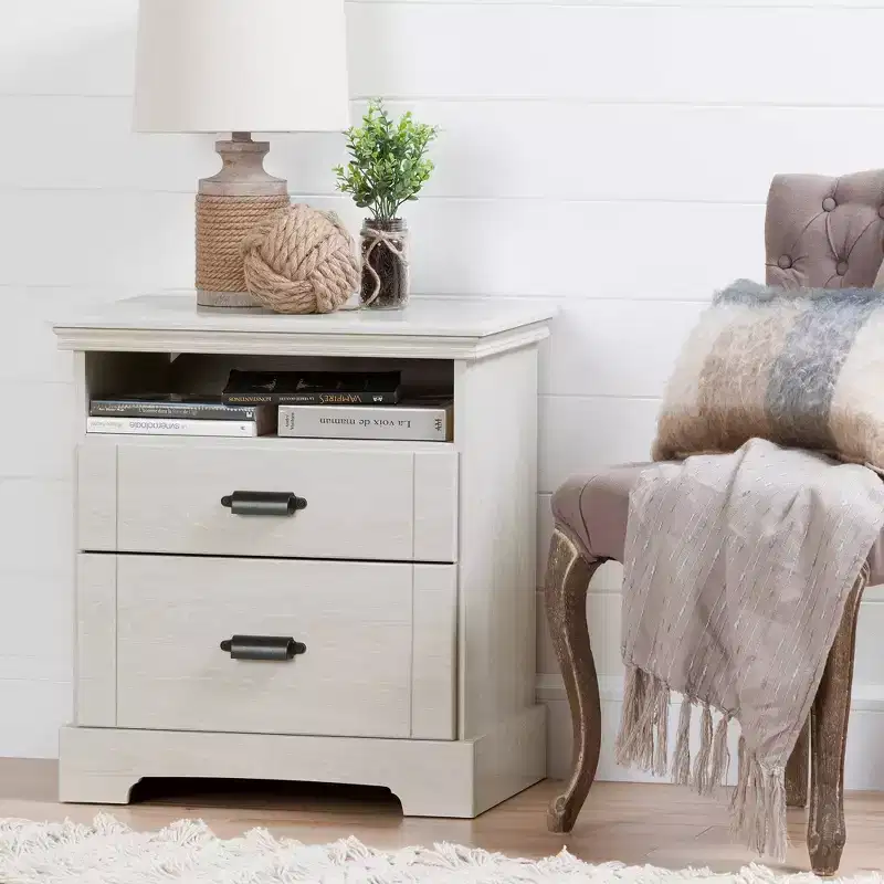 Lilak 2 Drawer Nightstand - South Shore