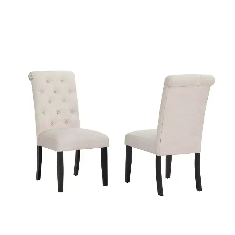 Brassex Set of 2 Stella Dining Chairs