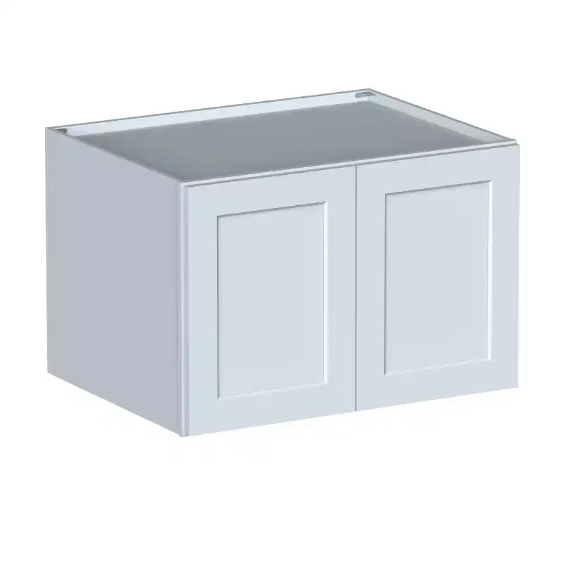 CASAINC 36 W x 24 H x 27 D Shaker Base Kitchen Cabinet, Solid Wood Frame, Water-Based Low-VOC Paint, Soft-Close, RTA, Dove Gray