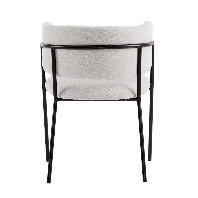 Christopher Knight Home Nest Modern Upholstered Dining Chairs with Metal Frame (Set of 6)