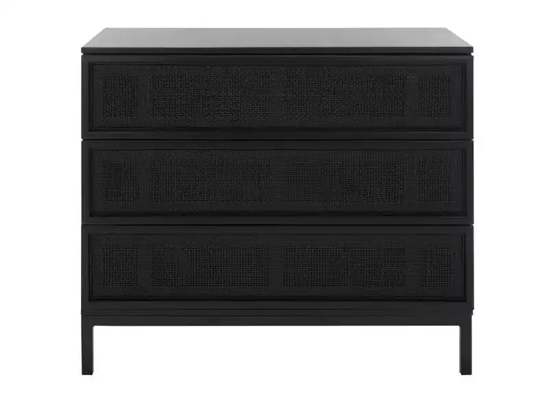 Zadie 3 Drawer Rattan Chest - CHS5004 - Safavieh