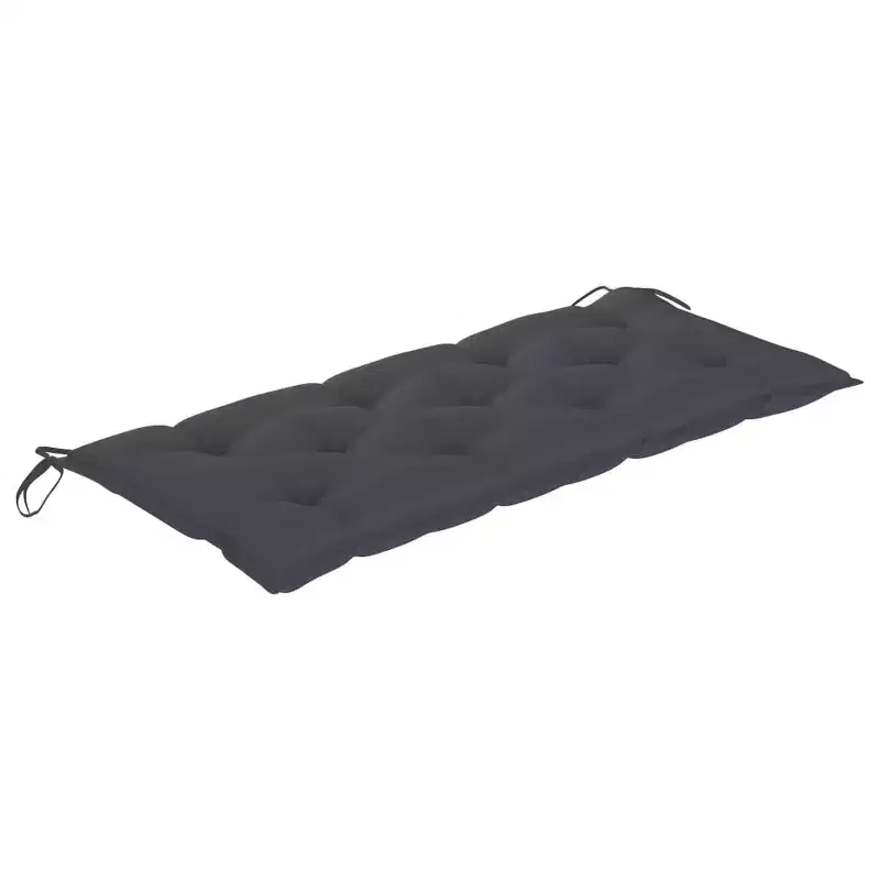 Garden Bench Light brown, Anthracite cushion
