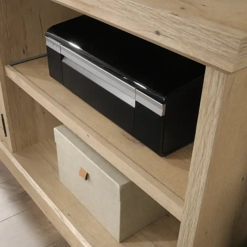 65.12 Commercial Grade Large Office Credenza - Prime Oak